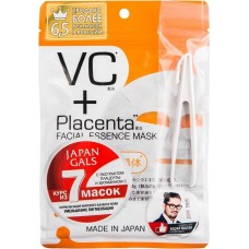 Тканевые маски с плацентой и витамином C
