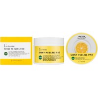 Пилинг-диски для лица с экстрактом лимона Lemon Shiny Peeling Pad, 70 шт