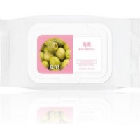 Cалфетки для удаления макияжа Daily Fresh Olive Cleansing Tissue (60 шт)