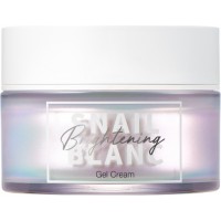 Гель-крем для лица с муцином улитки для сияния кожи Snail Blanc Brightening Gel Cream