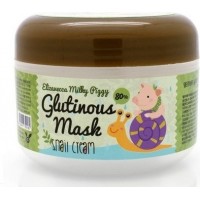 Ночная крем-маска для лица с муцином улитки Milky Piggy Glutinous 80% Mask Snail Cream