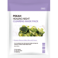 Восстанавливающая тканевая маска с экстрактом брокколи Healing Night Cleansing Mask Pack