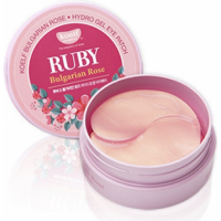 Гидрогелевые патчи для глаз с экстрактом болгарской розы Ruby Bulgarian Rose Hydro Gel Eye Patch