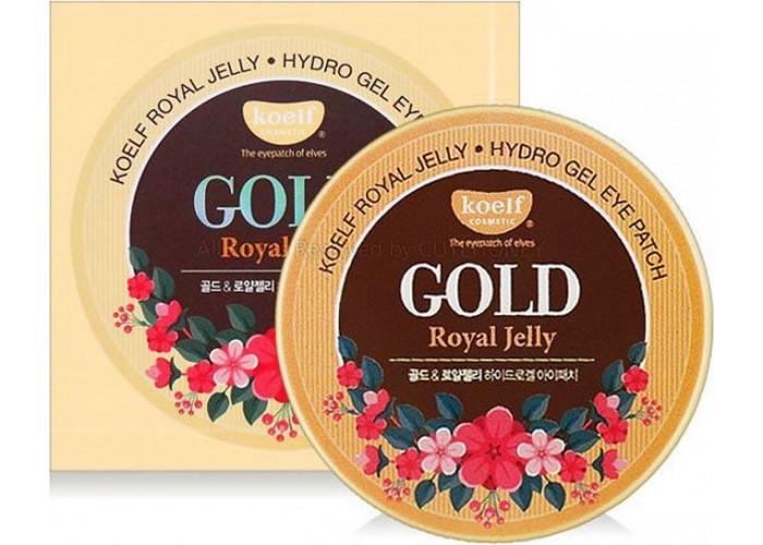 Гидрогелевые патчи для глаз с золотом и маточным молочком Gold Royal Jelly Hydro Gel Eye Patch