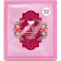 Набор гидрогелевых масок для лица c экстрактом болгарской розы Ruby Bulgarian Rose Hydro Gel Mask Pack 5pcs