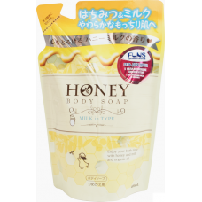 Гель для душа с экстрактом меда и молока (сменный блок) Honey Milk