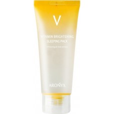 Тонизирующая ночная маска с витамином С Aronyx Vitamin Brightening Sleeping Pack