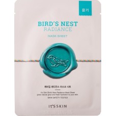 Тканевая маска с экстрактом гнезда ласточки Bird's nest Radiance Mask Sheet 1pcs, омолаживающая