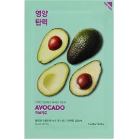 Смягчающая тканевая маска Pure Essence Mask Sheet Avocado, авокадо