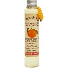 Безсульфатный гель для душа с мандариновым маслом Natural Shower Gel Mandarin, 100 мл