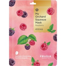 Тканевая маска для лица с малиной My Orchard Squeeze Mask Raspberry