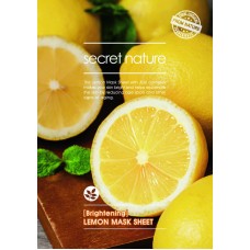 Тканевая маска для лица с лимоном Brightening Lemon Mask Sheet