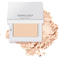 Компактная пудра для лица Naked Face Veil-Fit Cover Pact 01 Light Beige, тон 01, светло-бежевый