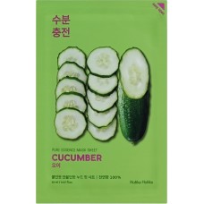 Успокаивающая тканевая маска Pure Essence Mask Sheet Cucumber, огурец