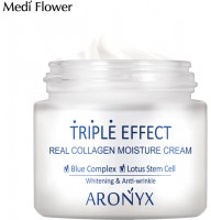 Крем для лица с морским коллагеном Aronyx Triple Effect Moisture Cream, тройной эффект