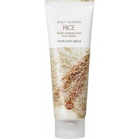 Очищающая пенка с рисом Daily Garden Rice Bright cleansing foam from Icheon