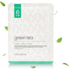 Тканевая маска для жирной и комбинированной кожи с зеленым чаем Green Tea Watery Mask Sheet