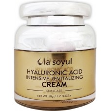 Омолаживающий крем для лица с гиалуроновой кислотой Hyaluronic Acid Intensive Revitalizing Cream