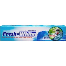 Отбеливающая зубная паста, супер прохладная мята Fresh & White