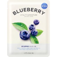 Лифтинг тканевая маска с черникой The Fresh Blueberry Mask Sheet