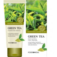 Очищающая пенка для умывания с экстрактом зеленого чая Green Tea Fresh Soothing Foam Cleansing