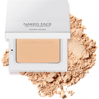 Компактная пудра для лица Naked Face Veil-Fit Cover Pact 02 Natural Beige, натурально-бежевый